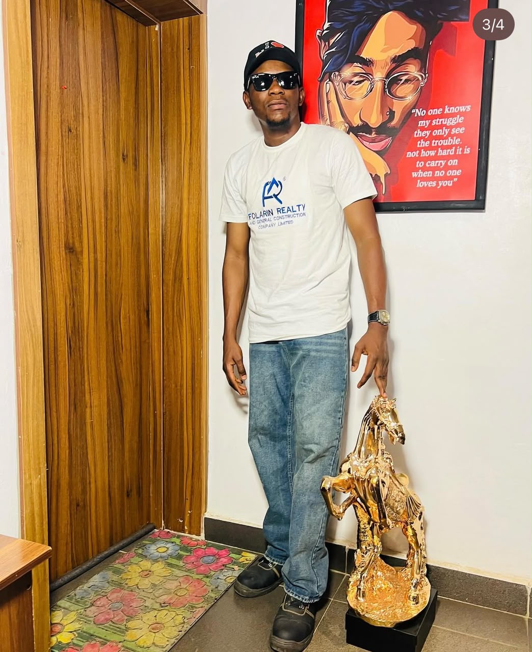 Folarin Realty founder in Lagos, Nigeria
